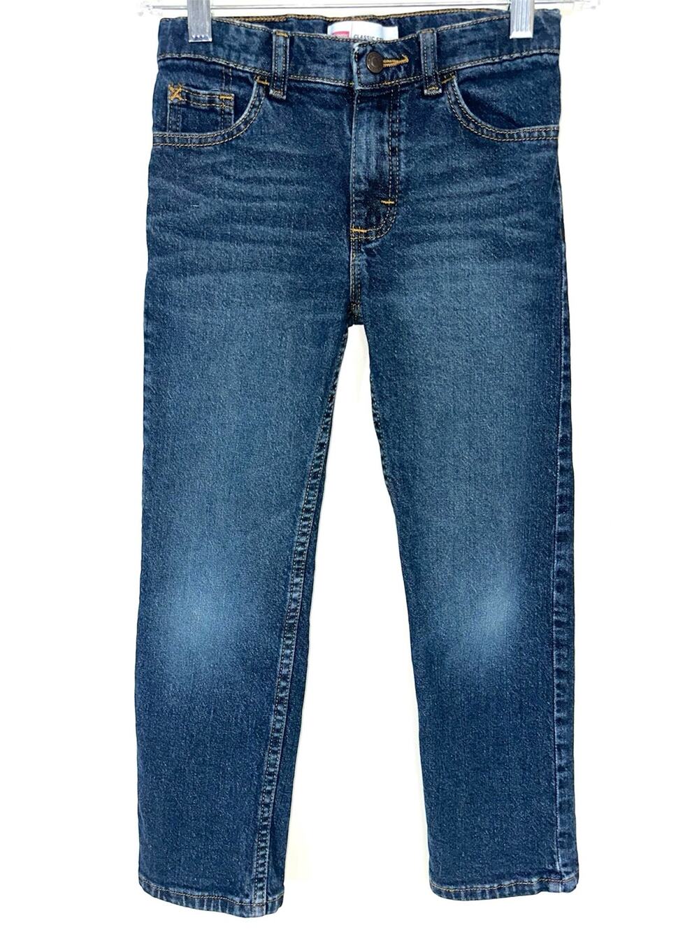 Wrangler Boys Classic Straight Denim Jeans Size 7 Reg